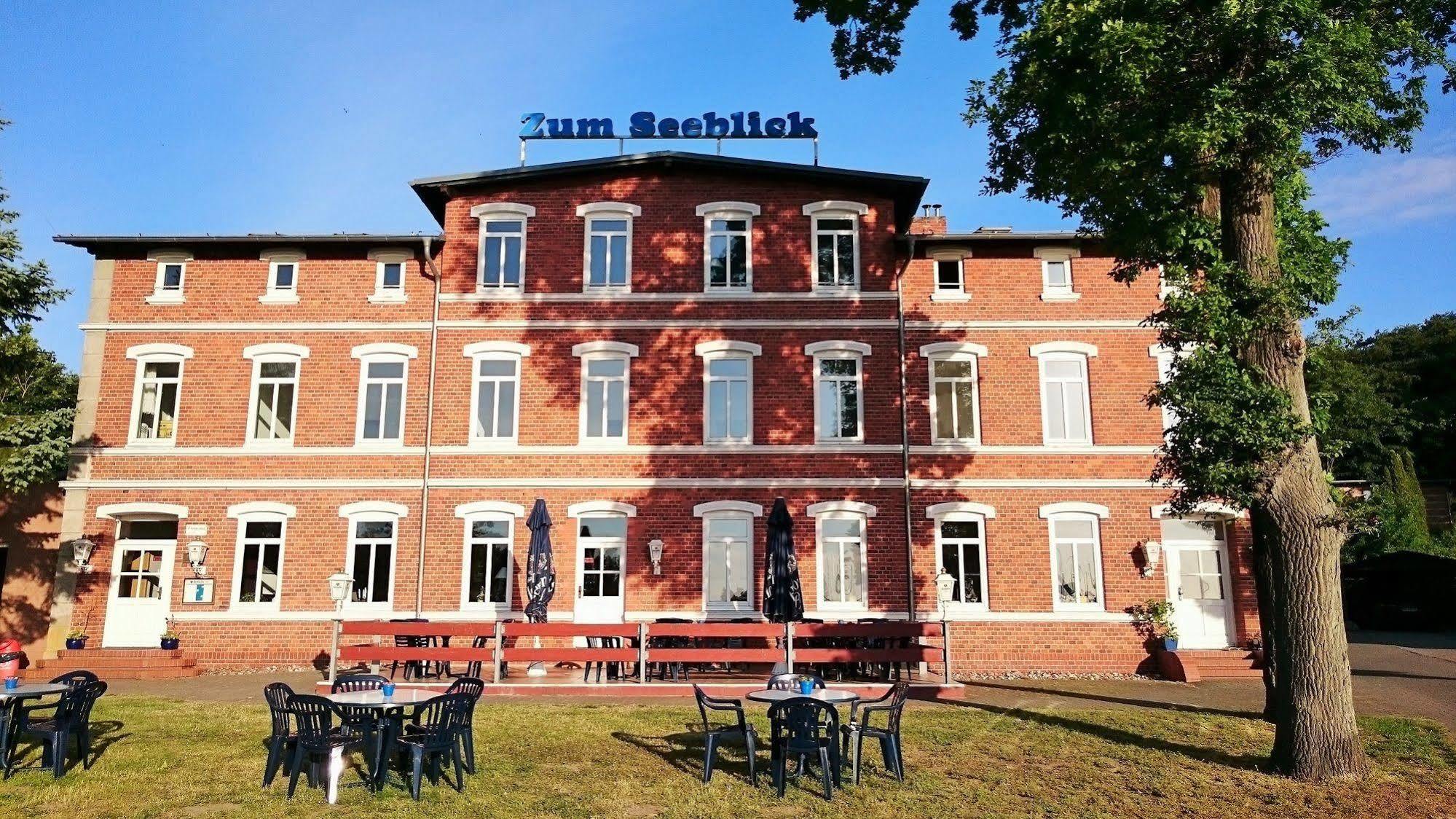 Hotel Seeblick Barhoft エクステリア 写真